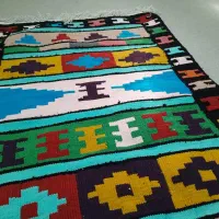 گلیم|گلیم، جاجیم، گبه|مسجد سلیمان, |دیوار