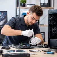 تعمیر کار سخت افزار و نرم افزار کامپیوتر درمحل