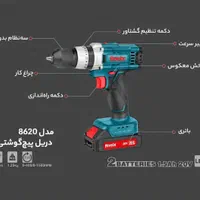 کیت دریل شارژی رونیکس|ابزارآلات|تهران, شهرک زینبیه|دیوار