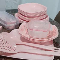 ظروف سفری برند لیمون ۶ نفره ۶۰ پارچه|ظروف نگهدارنده، پلاستیکی، یک‌بارمصرف|کرمان, |دیوار