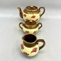 ست قوری قندون وشکر ریز نایاب|قوری، کتری، قهوه‌ساز دستی|کرج, فاز ۳ گوهردشت|دیوار