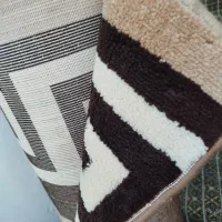 کناره ای کرم قهوه ای (نرم و بدون پارگی)