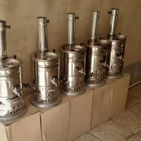 سماور هیزمی استیل