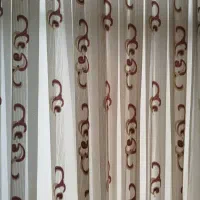 سه عدد پرده حریر شیک و کاملا سالم