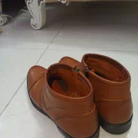 نیم بوت چرم طبیعی سایز۴۰|کیف، کفش، کمربند|قم, نخودی|دیوار