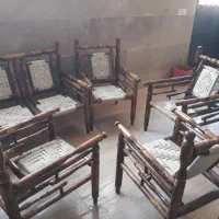 مبل راحتی چوبی