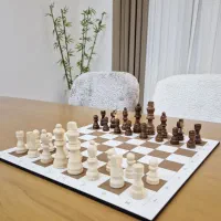 شطرنج چوبی استاندارد نو با کیفیت بالا