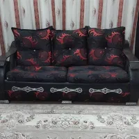 پرده،مبل، بوفه