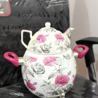 قوری و کتری در حد نو بسیار تمیز|قوری، کتری، قهوه‌ساز دستی|شوشتر, |دیوار