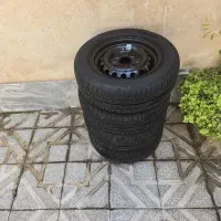 رینگ و لاستیک بارز ۱۷۵/۱۳ پرایدی کاملا نو