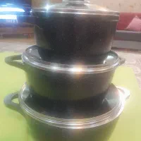 سرویس قابلمه چدن گرانیت