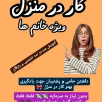کار در منزل بانوان