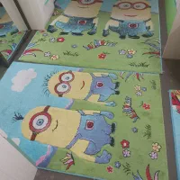 فرش اتاق کودک و ساعت