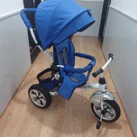 سه چرخه کودکانه تاشو درحدنوطرح کالسکه