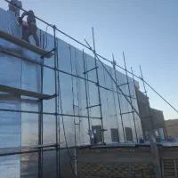 نصب داربست وایزوگام|خدمات پیشه و مهارت|اهر, |دیوار