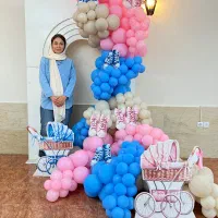 بادکنک آرایی و گل آرایی