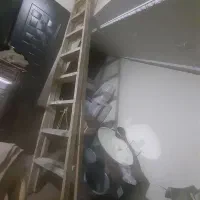 نردبان چوبی دو طرفه|مصالح و تجهیزات ساختمان|تهران, میدان ولیعصر|دیوار