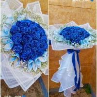 گل  روبانی و پروانه ای با تخفیف