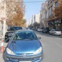 پژو 206 تیپ 5 بی رنگ مدل 93 کم کارکرد