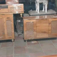 آینه کنسول میز تی‌وی ایده ال دکور