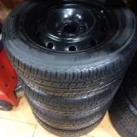 4 عدد رینگ 15 با لاسیتک 205 خارجی MATRAX درحد اک|قطعات یدکی و لوازم جانبی|اهواز, شهرک حفاری|دیوار