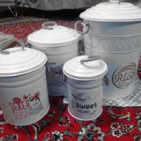 سطل برنج ۱۰کیلویی وقندو شکر وچایی