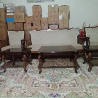 مبل 7نفره با نهارخوری۶نفره