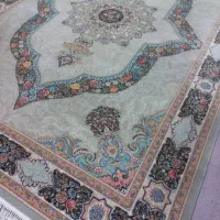 فرش پرگل سورمه ای|فرش|بندرعباس, |دیوار