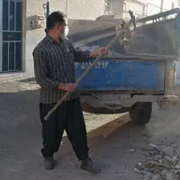 نیسان کمپرسی حمل نخاله وماسه واجر وتیغه