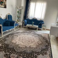 مبلمان ۷نفره با جلومبلی بوفه والن پرده