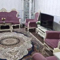 مبل ۷نفره با میز غذاخوری ۴نفره سالمه سالم|مبلمان خانگی و میز عسلی|قم, حنیف نژاد|دیوار