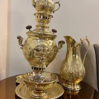 ست کامل سماور ذغالی