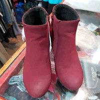 کفش مجلسی|کیف، کفش، کمربند|رشت, چله خانه|دیوار