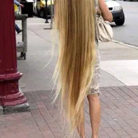 موهای طبیعی طلایی و تیره