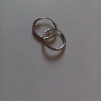 گشواره نقره حلقه ای