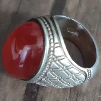 انگشترعقیق کلکسیونی آنتیک کاراستادشیخ احمد