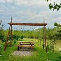 اجاره کلبه سوییسی جکوزی دار با برکه اختصاصی|اجارهٔ کوتاهمدت ویلا و باغ|رشت, کاکتوس|دیوار