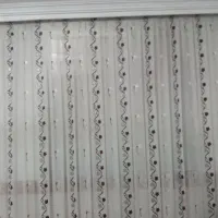 پرده حریر کاملا سالم