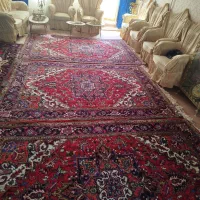 سه عدد فرش هریس تاجری