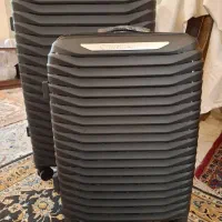 چمدان pp زیپ دوبل