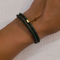 دستبند چرم طبیعی اکسسوری چرمی|بدلیجات|مشهد, کارمندان دوم|دیوار