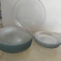 بشقاب شیشه ای