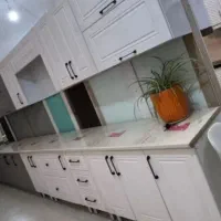 نئوکلاسیک سفید ساده پرفروشترین کابینت سال غلامس