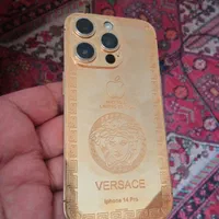 IPhone 14 pro 256 g zaa روکش شده با طلای 24عیار|موبایل|اصفهان, مسجد مصلی|دیوار