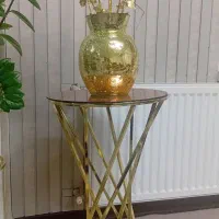 گلدان مصنوعی به همراه پایه(میزعسلی)