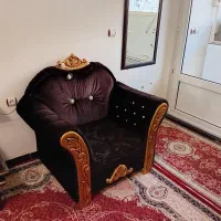 فروش یک دست مبل ۸ نفره +جلومبلی‌وبوفه|مبلمان خانگی و میز عسلی|مهاباد (آذربایجان غربی), |دیوار