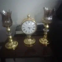 ساعت و لاله  جا شمعی|ساعت دیواری و تزئینی|شیراز, زرهی|دیوار