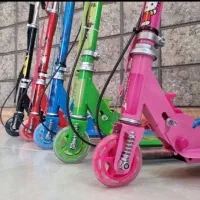 اسکوتر کودک ۳ چرخ ژله ای بدنه فلزی|دوچرخه، اسکیت، اسکوتر|اهواز, فاز ۲ پادادشهر|دیوار