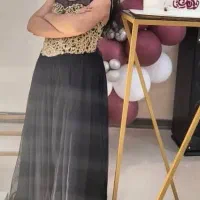 پیراهن سرمه ای