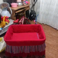 گهواره کاملا نو و سالم با تور